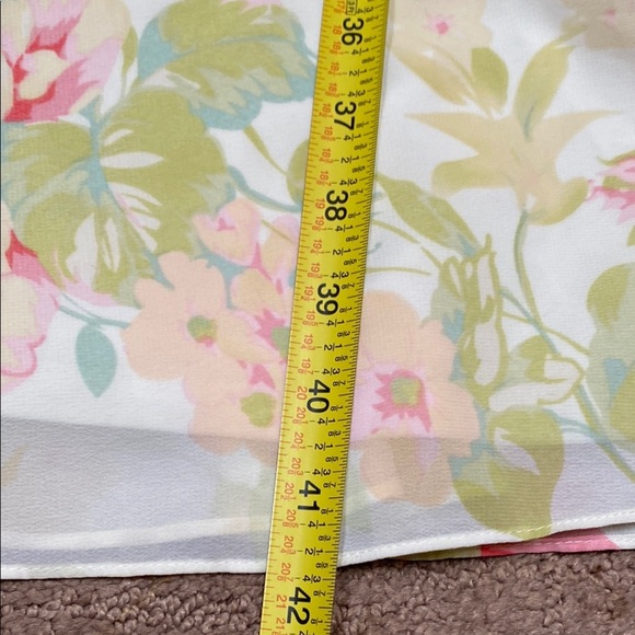 Metaphor Pastel Floral Size 8 Midi Dress - Picture 7 of 12